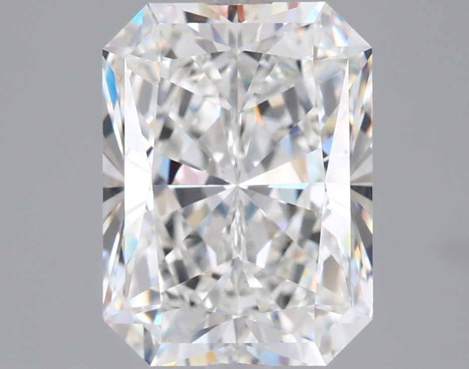 3.39 Carat Radiant Shaped, Excellent Cut, G Color, VVS1 Clarity, GIA Certified Lab Grown Diamond