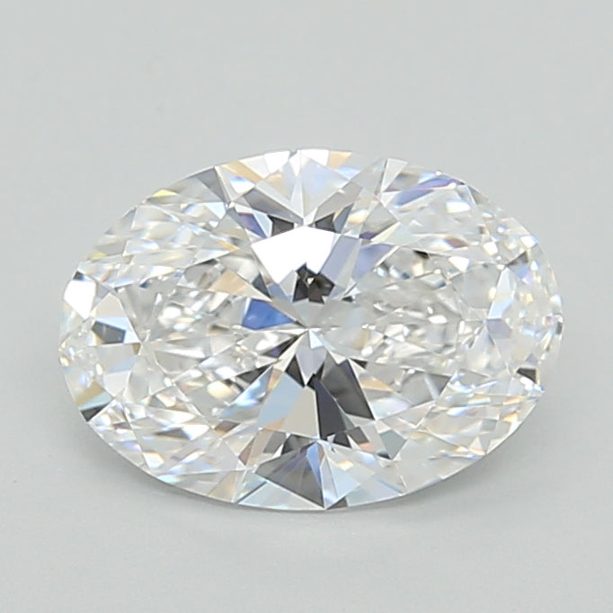 2.18 Carat Oval Shaped, Ideal Cut, D Color, VVS1 Clarity, GIA Certified Lab Grown Diamond