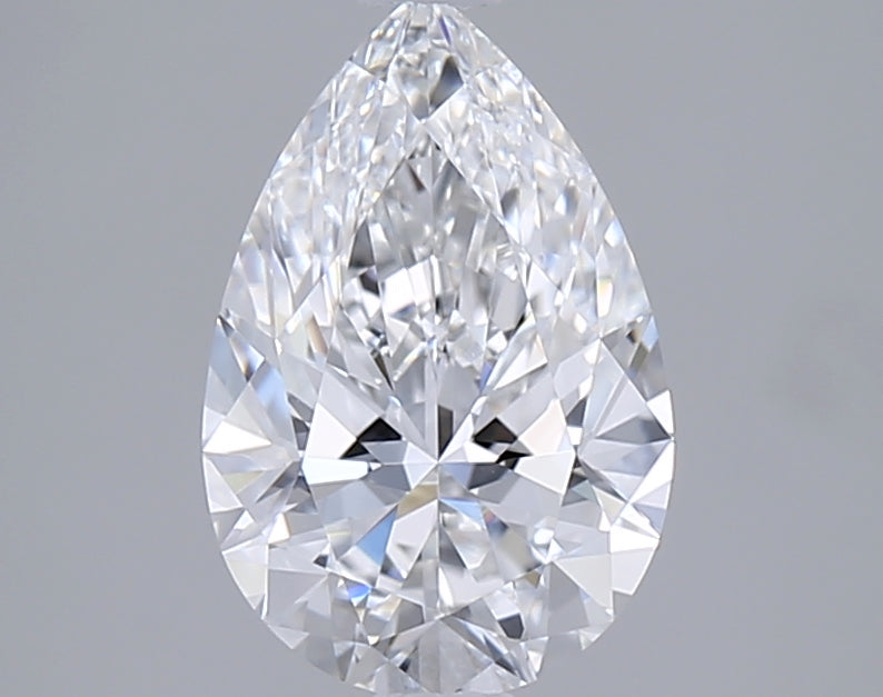 1.54 Carat Pear Shaped, Ideal Cut, D Color, VVS1 Clarity, IGI Certified Lab Grown Diamond