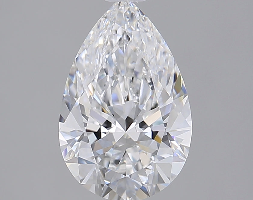 1.53 Carat Pear Shaped, Ideal Cut, D Color, VVS1 Clarity, IGI Certified Lab Grown Diamond