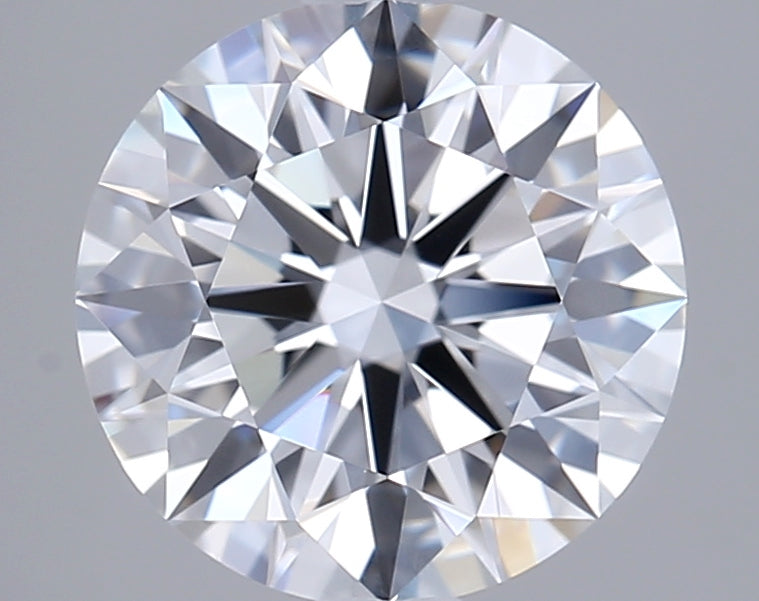 2.02 Carat Round Shaped, Excellent Cut, D Color, VVS2 Clarity, GIA Certified Lab Grown Diamond