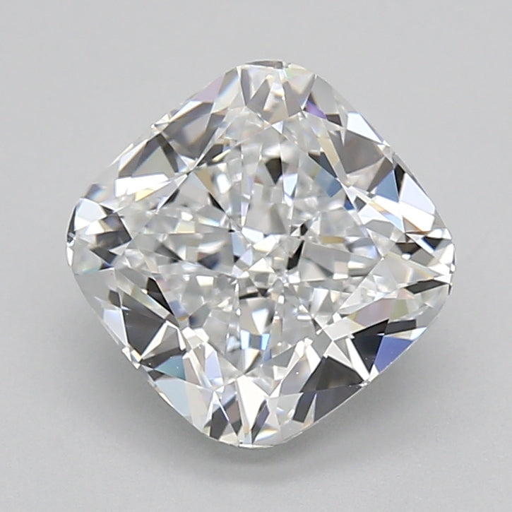 3.26 Carat Cushion Shaped, Ideal Cut, D Color, VVS2 Clarity, GIA Certified Lab Grown Diamond