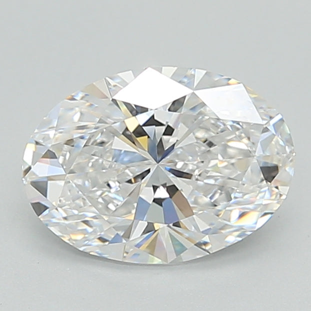 2.12 Carat Oval Shaped, Ideal Cut, D Color, VVS1 Clarity, GIA Certified Lab Grown Diamond