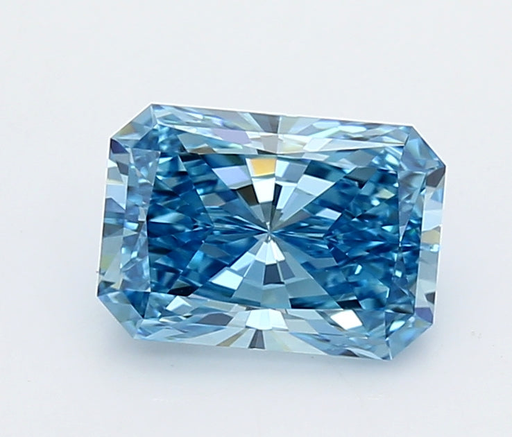 1.72 Carat Radiant Shaped, Ideal Cut, VVS2 Clarity, IGI Certified Lab Grown Diamond