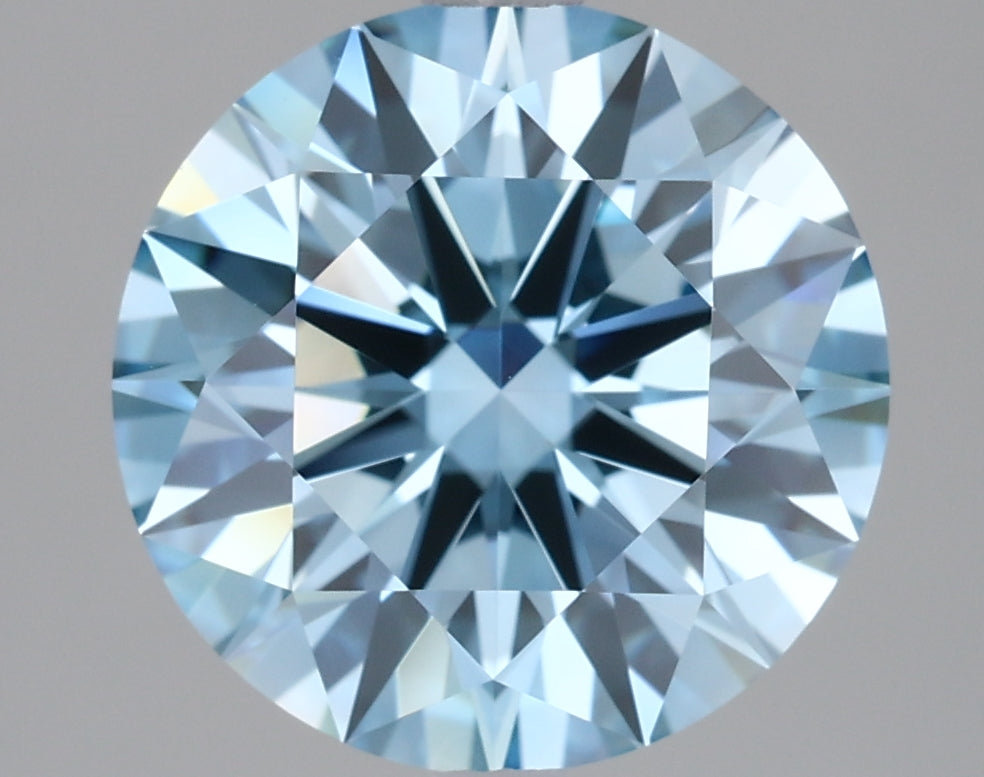 2.96 Carat Round Shaped, Ideal Cut, VVS1 Clarity, IGI Certified Lab Grown Diamond