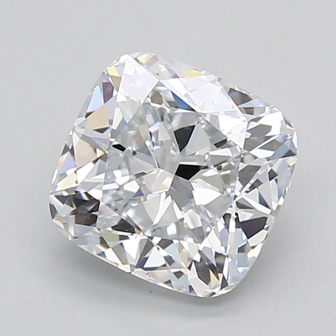 2.31 Carat Cushion Shaped, Ideal Cut, D Color, VVS1 Clarity, IGI Certified Lab Grown Diamond