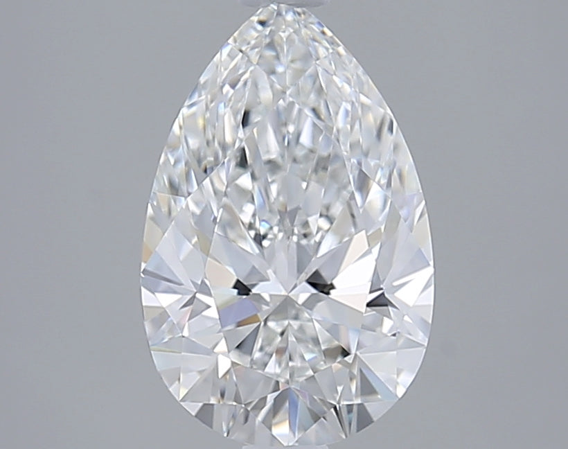 2.08 Carat Pear Shaped, Ideal Cut, E Color, VVS1 Clarity, IGI Certified Lab Grown Diamond