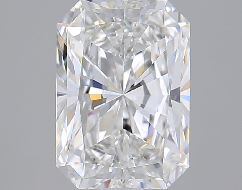 2.06 Carat Radiant Shaped, Ideal Cut, E Color, VVS1 Clarity, IGI Certified Lab Grown Diamond