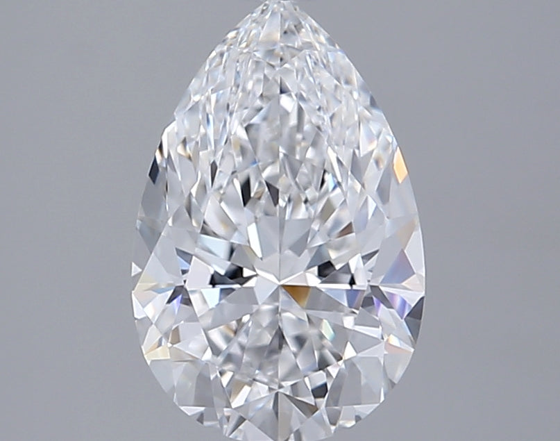 1.68 Carat Pear Shaped, Excellent Cut, D Color, VVS1 Clarity, IGI Certified Lab Grown Diamond