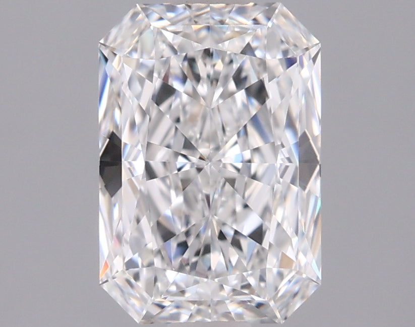 1.43 Carat Radiant Shaped, Excellent Cut, D Color, VVS1 Clarity, IGI Certified Lab Grown Diamond