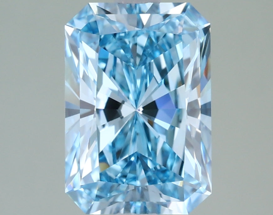 2.09 Carat Radiant Shaped, Ideal Cut, VVS1 Clarity, IGI Certified Lab Grown Diamond