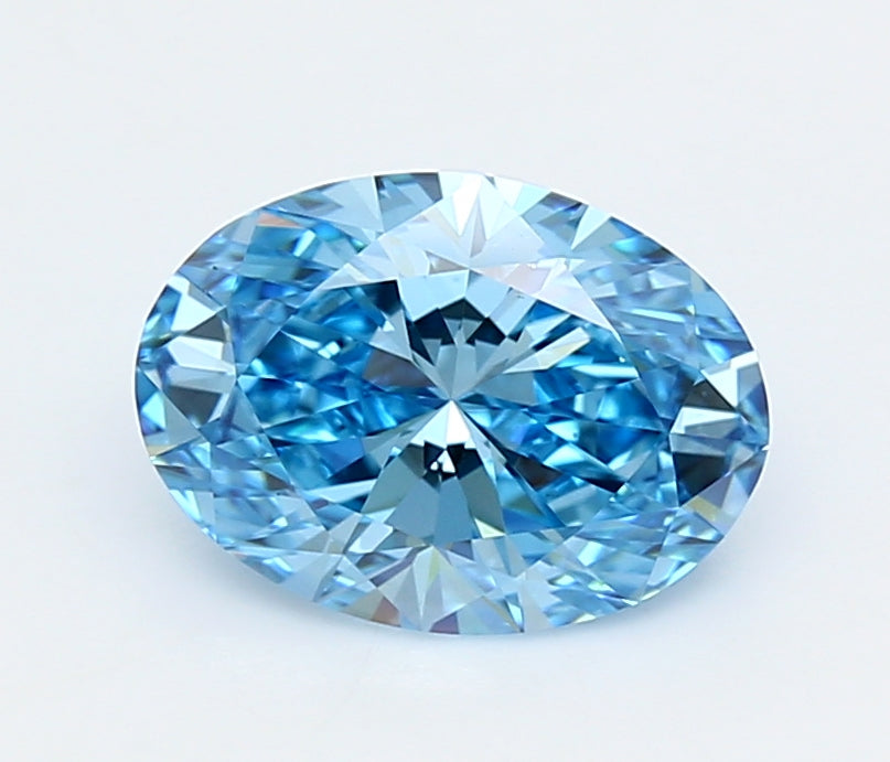2.06 Carat Oval Shaped, Ideal Cut, VS1 Clarity, IGI Certified Lab Grown Diamond