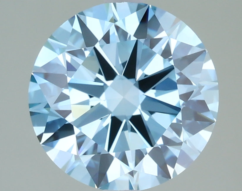 2.35 Carat Round Shaped, Excellent Cut, VVS2 Clarity, IGI Certified Lab Grown Diamond