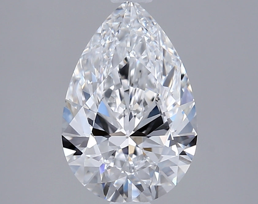 1.52 Carat Pear Shaped, Ideal Cut, E Color, VVS1 Clarity, IGI Certified Lab Grown Diamond