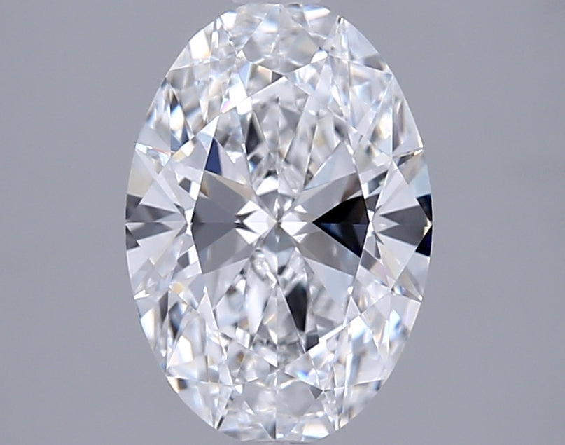 1.89 Carat Oval Shaped, Ideal Cut, D Color, VVS1 Clarity, IGI Certified Lab Grown Diamond