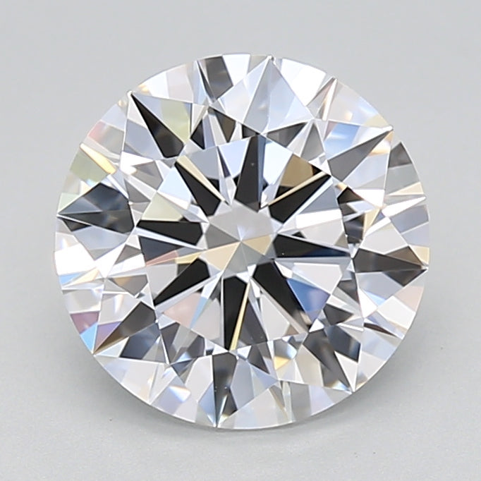 2.51 Carat Round Shaped, Ideal Cut, D Color, VVS1 Clarity, IGI Certified Lab Grown Diamond