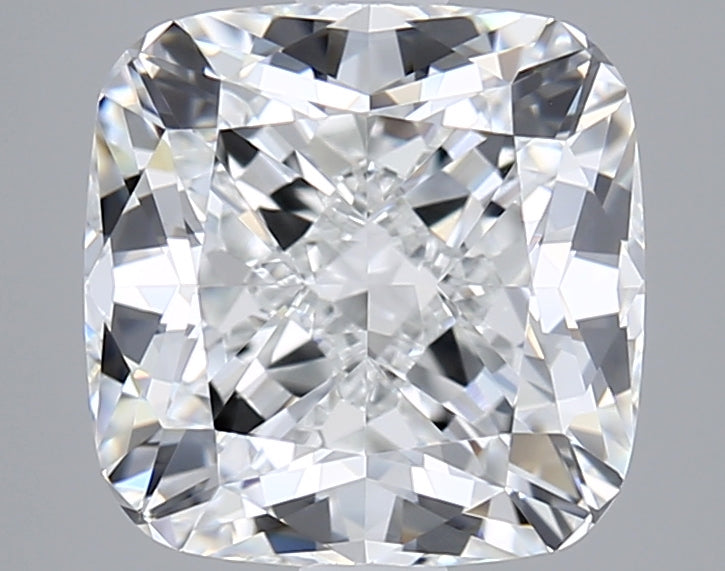 2.72 Carat Cushion Shaped, Ideal Cut, D Color, VVS2 Clarity, IGI Certified Lab Grown Diamond
