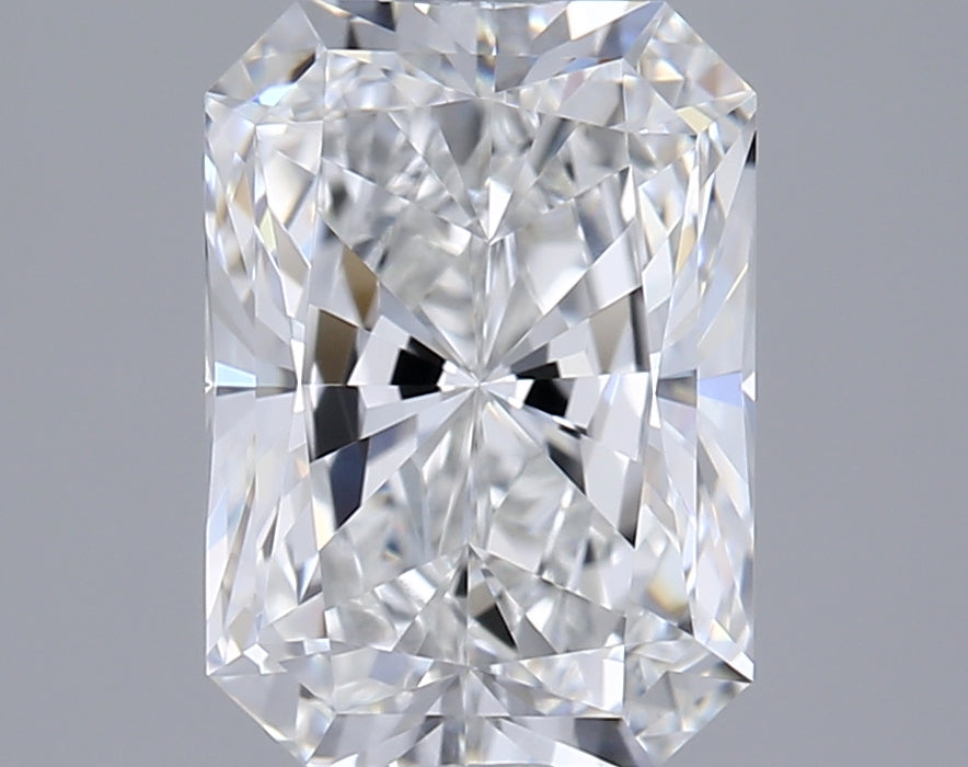 1.60 Carat Radiant Shaped, Ideal Cut, E Color, VVS1 Clarity, IGI Certified Lab Grown Diamond