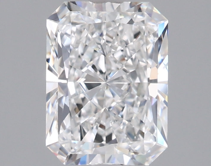 1.77 Carat Radiant Shaped, Ideal Cut, D Color, VVS2 Clarity, IGI Certified Lab Grown Diamond