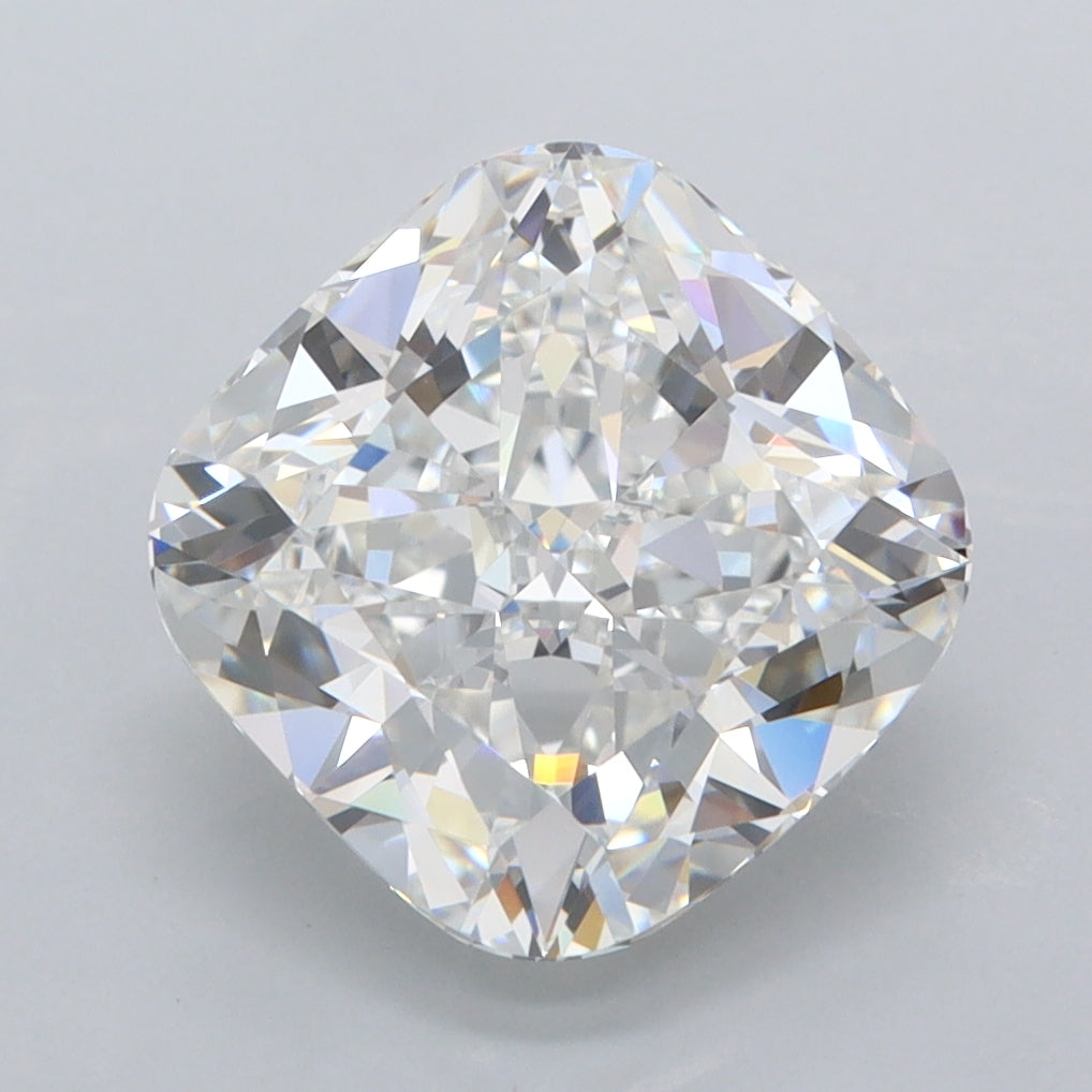 4.21 Carat Cushion Shaped, Ideal Cut, E Color, VVS1 Clarity, IGI Certified Lab Grown Diamond