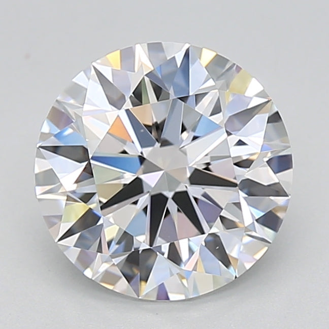 2.26 Carat Round Shaped, Ideal Cut, D Color, VVS1 Clarity, IGI Certified Lab Grown Diamond