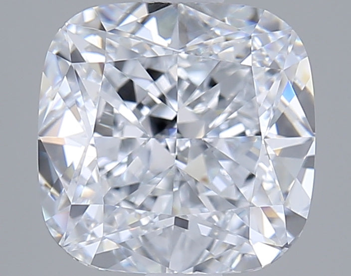 2.18 Carat Cushion Shaped, Ideal Cut, E Color, VVS1 Clarity, IGI Certified Lab Grown Diamond