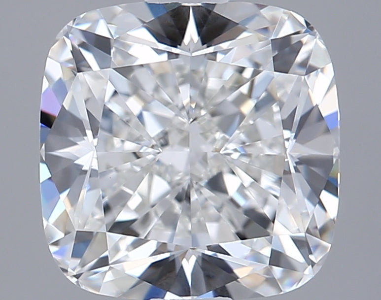 2.31 Carat Cushion Shaped, Ideal Cut, F Color, VVS1 Clarity, IGI Certified Lab Grown Diamond