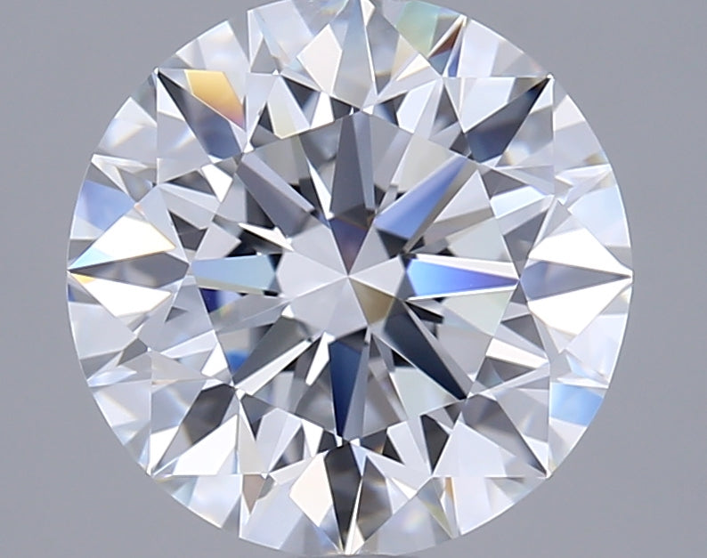 2.52 Carat Round Shaped, Ideal Cut, E Color, VVS1 Clarity, IGI Certified Lab Grown Diamond
