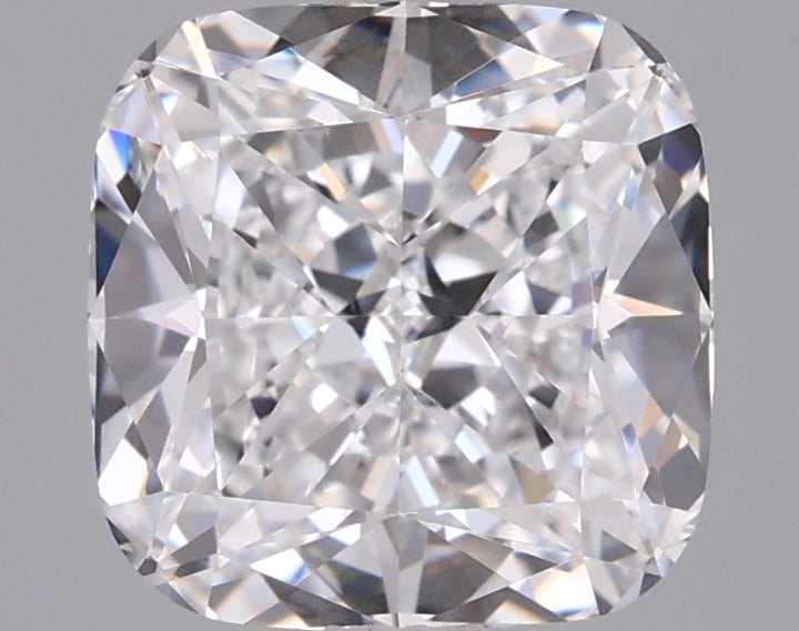 2.57 Carat Cushion Shaped, Ideal Cut, D Color, VVS1 Clarity, IGI Certified Lab Grown Diamond