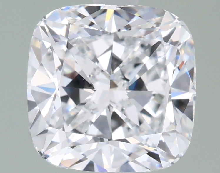 2.57 Carat Cushion Shaped, Ideal Cut, E Color, VVS2 Clarity, IGI Certified Lab Grown Diamond