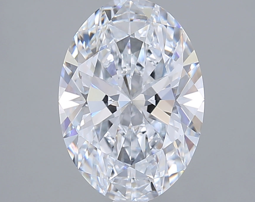 3.09 Carat Oval Shaped, Ideal Cut, E Color, VVS1 Clarity, IGI Certified Lab Grown Diamond