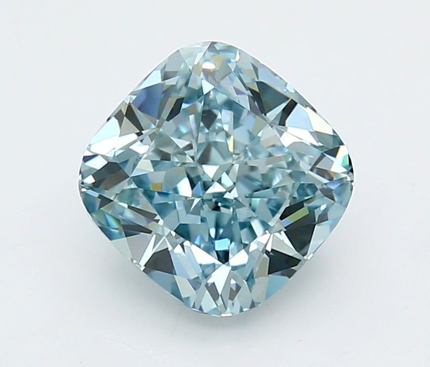 3.02 Carat Cushion Shaped, Ideal Cut, VVS2 Clarity, IGI Certified Lab Grown Diamond
