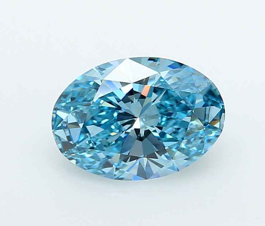 2.13 Carat Oval Shaped, Ideal Cut, VVS2 Clarity, IGI Certified Lab Grown Diamond