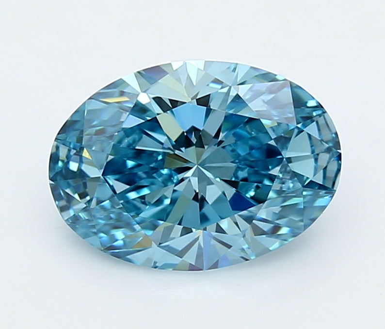 2.26 Carat Oval Shaped, Ideal Cut, VVS2 Clarity, IGI Certified Lab Grown Diamond
