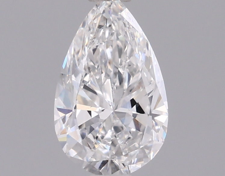 0.76 Carat Pear Shaped, Very Good Cut, D Color, VS1 Clarity, IGI Certified Lab Grown Diamond