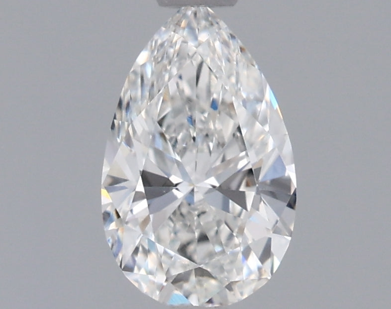 0.69 Carat Pear Shaped, Ideal Cut, E Color, VVS1 Clarity, IGI Certified Lab Grown Diamond