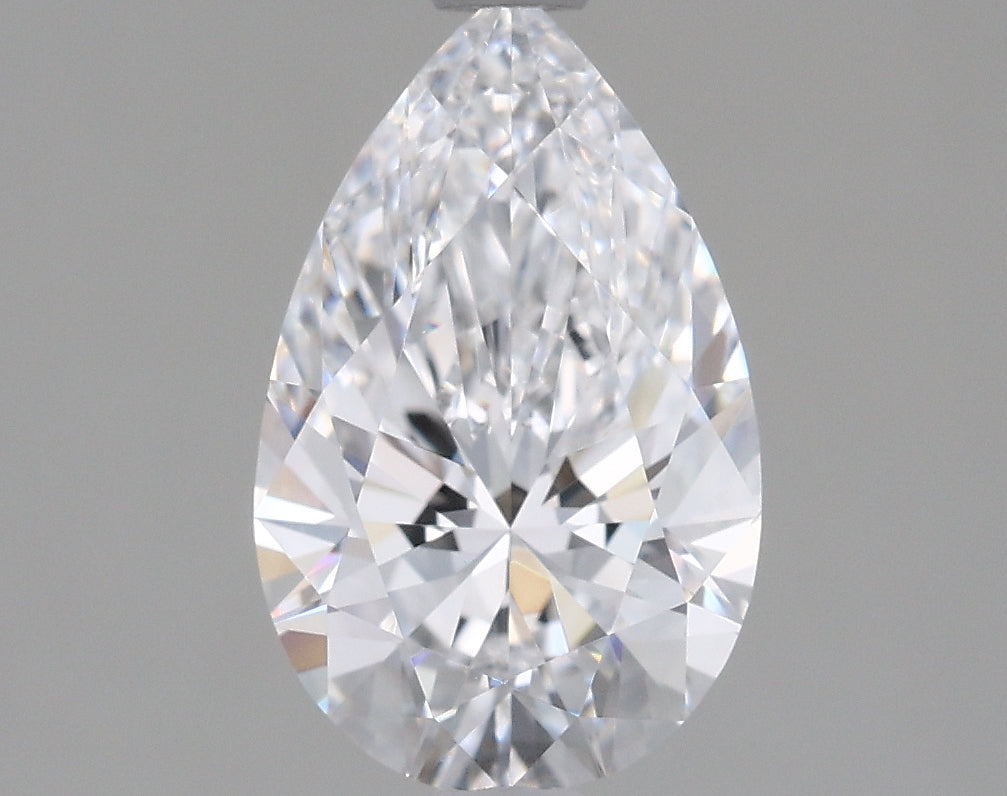 1.32 Carat Pear Shaped, Ideal Cut, D Color, VVS1 Clarity, IGI Certified Lab Grown Diamond