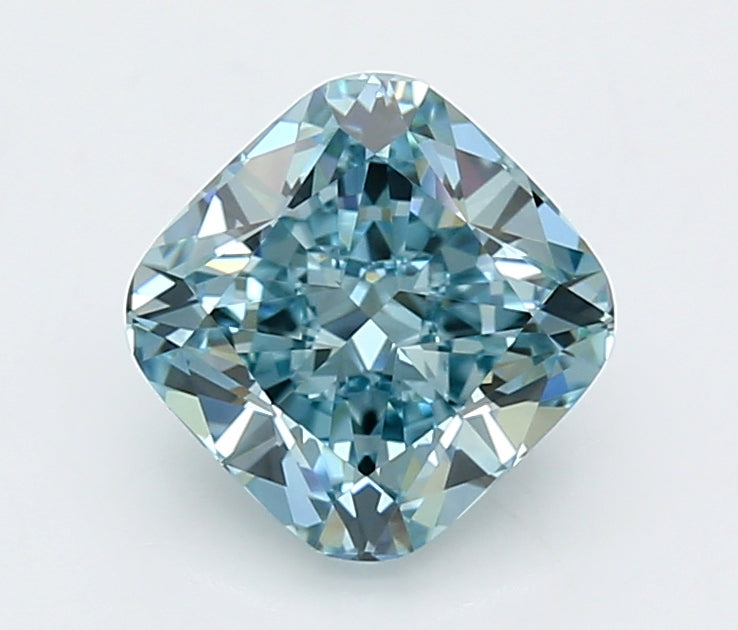 2.03 Carat Cushion Shaped, Ideal Cut, VVS1 Clarity, IGI Certified Lab Grown Diamond