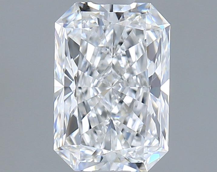 1.51 Carat Radiant Shaped, Excellent Cut, D Color, IF Clarity, IGI Certified Lab Grown Diamond