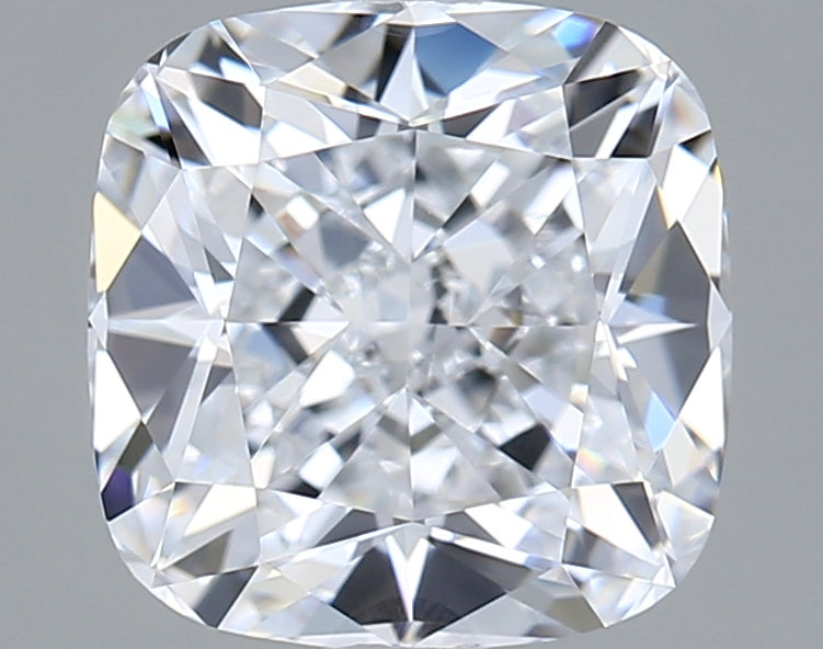 2.23 Carat Cushion Shaped, Ideal Cut, D Color, VVS1 Clarity, IGI Certified Lab Grown Diamond