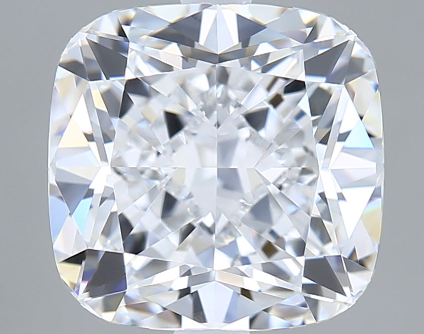 3.33 Carat Cushion Shaped, Ideal Cut, D Color, VVS1 Clarity, IGI Certified Lab Grown Diamond