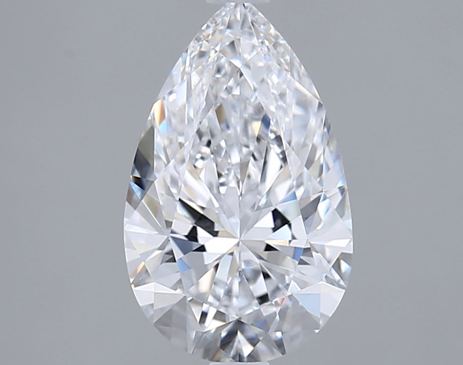 2.07 Carat Pear Shaped, Ideal Cut, D Color, VVS1 Clarity, IGI Certified Lab Grown Diamond