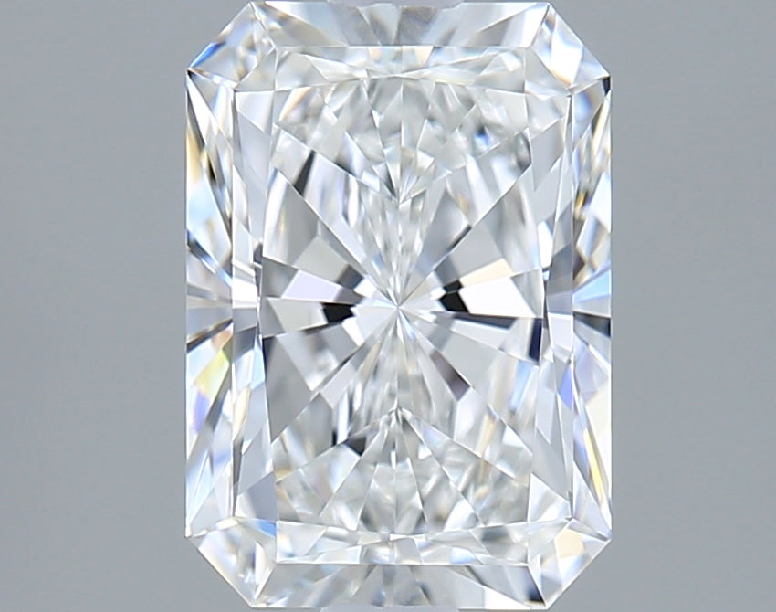 2.05 Carat Radiant Shaped, Ideal Cut, E Color, VVS1 Clarity, IGI Certified Lab Grown Diamond
