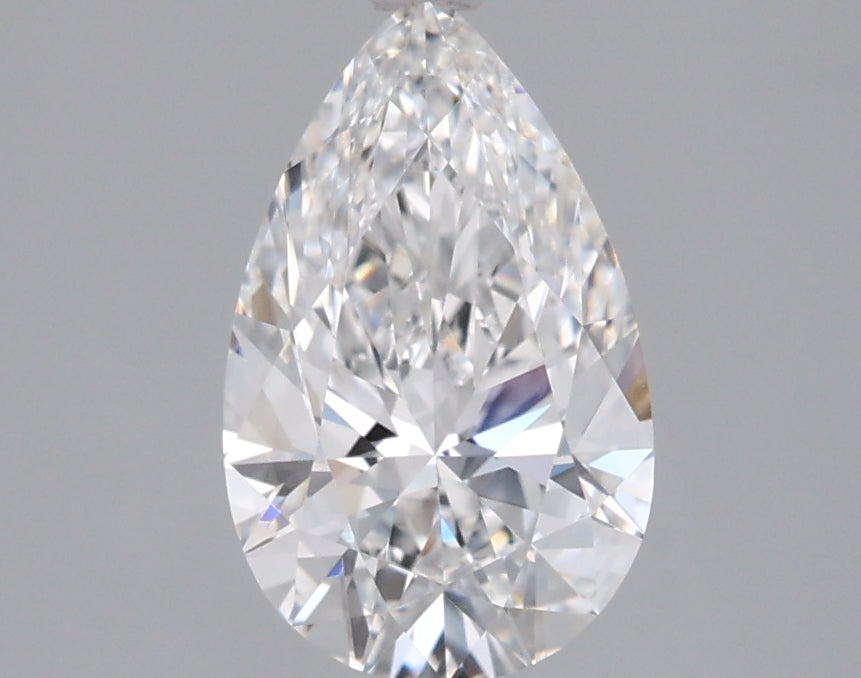 1.58 Carat Pear Shaped, Excellent Cut, D Color, VVS2 Clarity, IGI Certified Lab Grown Diamond