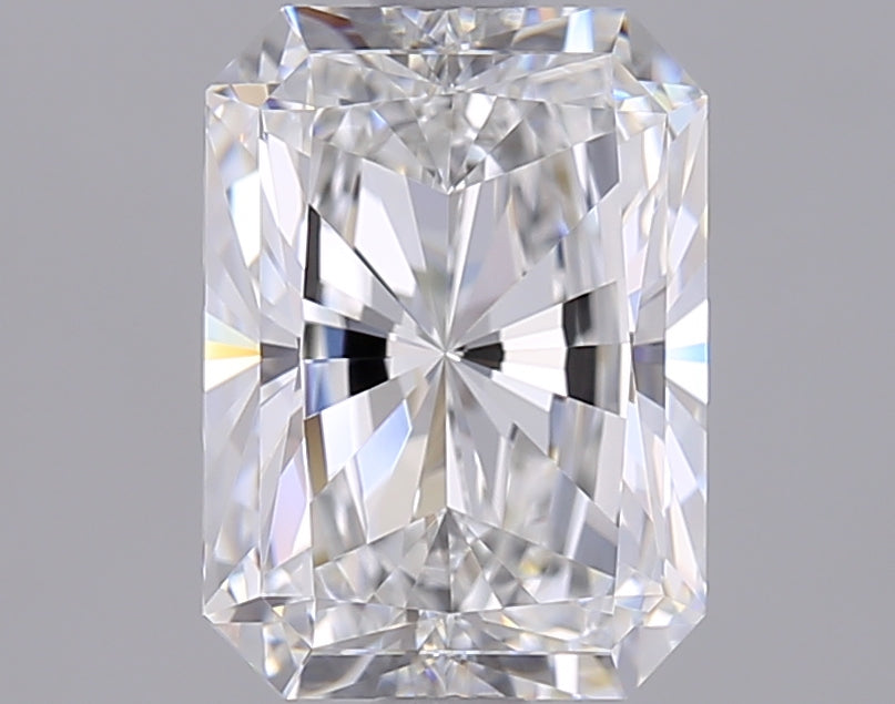 1.93 Carat Radiant Shaped, Ideal Cut, D Color, VVS1 Clarity, IGI Certified Lab Grown Diamond