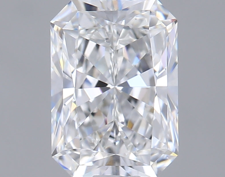 1.18 Carat Radiant Shaped, Excellent Cut, E Color, IF Clarity, IGI Certified Lab Grown Diamond