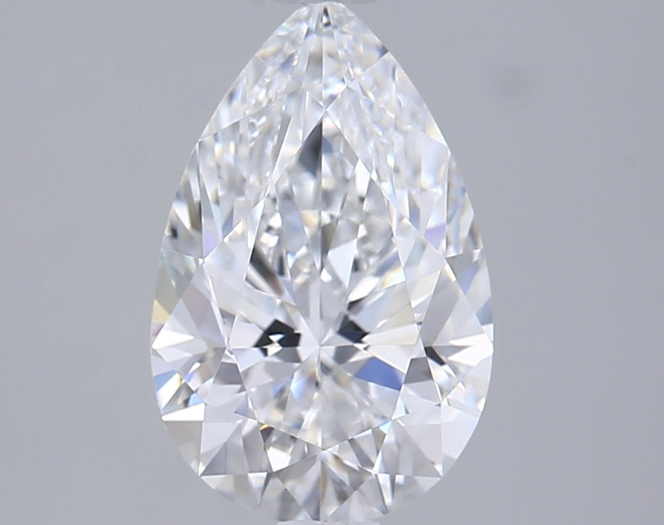 1.73 Carat Pear Shaped, Excellent Cut, D Color, VVS2 Clarity, IGI Certified Lab Grown Diamond