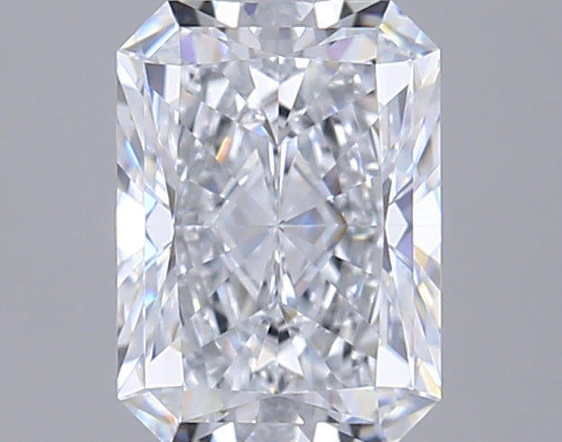 1.59 Carat Radiant Shaped, Ideal Cut, E Color, VVS1 Clarity, IGI Certified Lab Grown Diamond