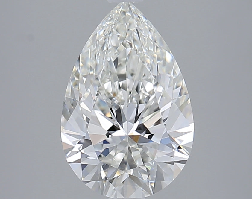 2.25 Carat Pear Shaped, Ideal Cut, G Color, VVS1 Clarity, IGI Certified Lab Grown Diamond