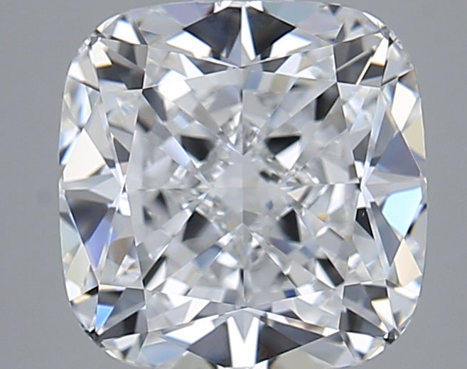 3.24 Carat Cushion Shaped, Ideal Cut, D Color, VVS2 Clarity, IGI Certified Lab Grown Diamond